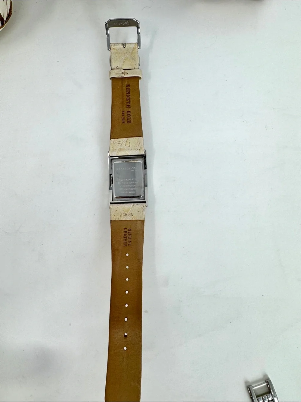 Kenneth Cole New York Women's Crystal Bezel Tank Watch - New Battery